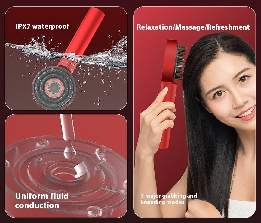 masseur relaxant et applicateur d'huile pour cuir chevelu KonyaVision™