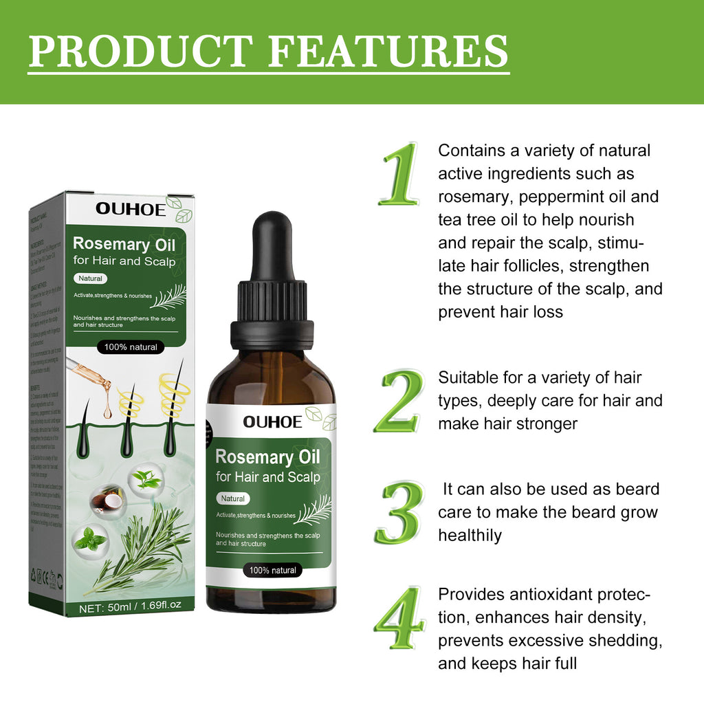 huile essentielle nourrissante anti-chute pour les cheveux