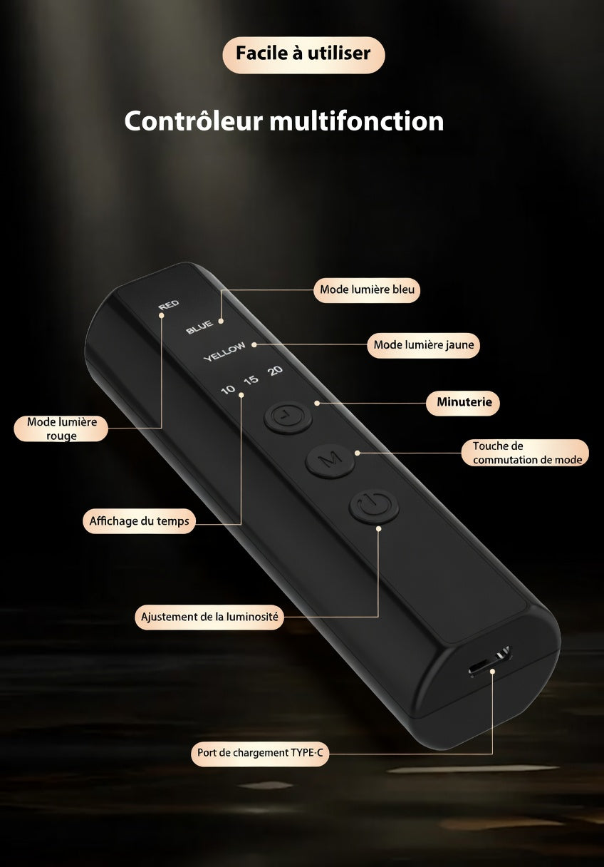 Masque LED luminothérapie